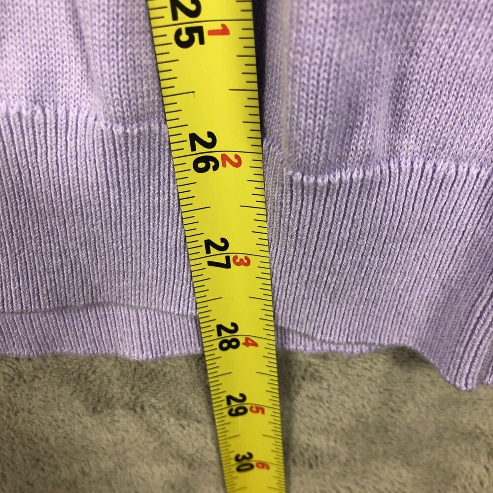 Paul Fredrick Knit Polo Shirt Mens Lavender Purple Size XL Button Front NEW - Picture 7 of 9